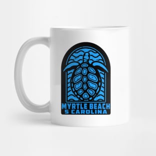 Myrtle Beach South Carolina Beach Sea Turtle Mug